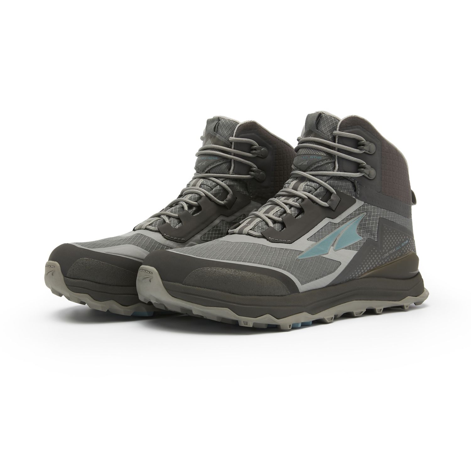 Botas Montaña Altra Lone Peak All-wthr Mid Mujer Gris Verde | Chile-59682709