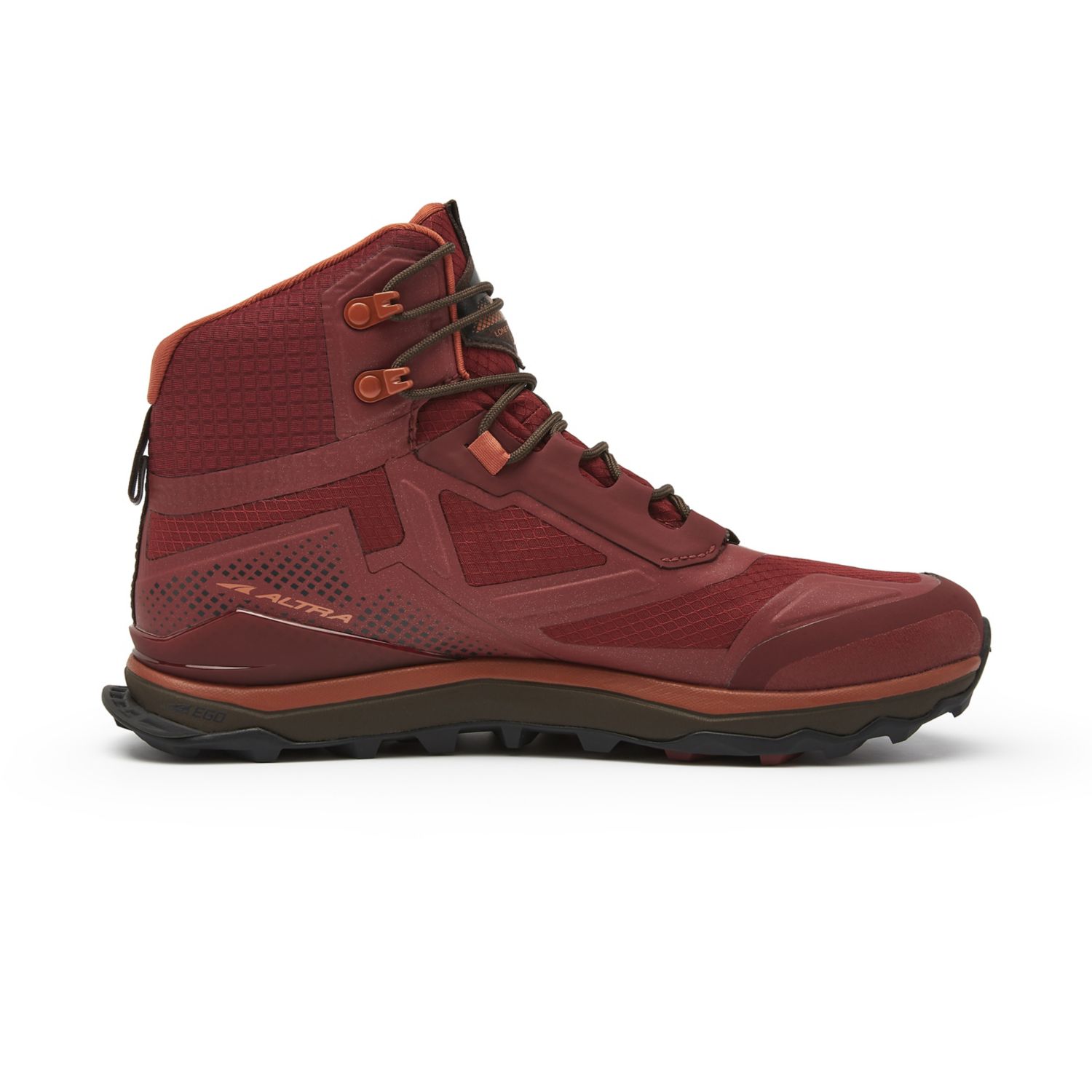 Botas Montaña Altra Lone Peak All-wthr Mid Hombre Burdeos | Chile-61073929