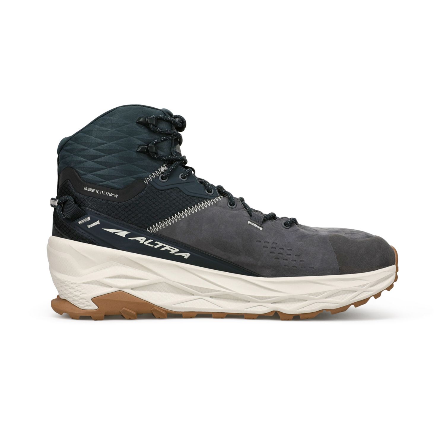 Botas Montaña Altra Olympus 5 Hike Mid Gtx Hombre Negras Gris | Chile-03486959