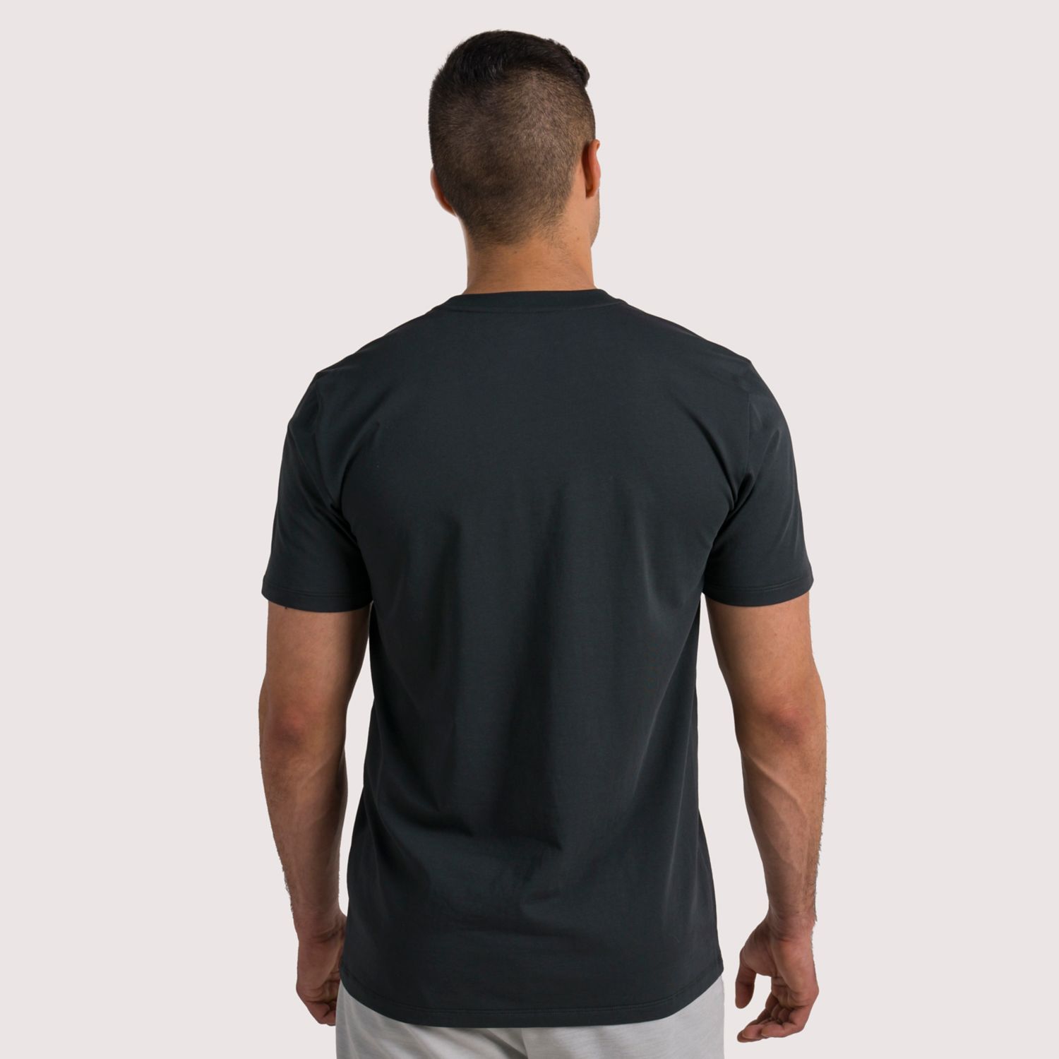 Camiseta Altra Everyday Recycled Hombre Negras | Chile-32597409