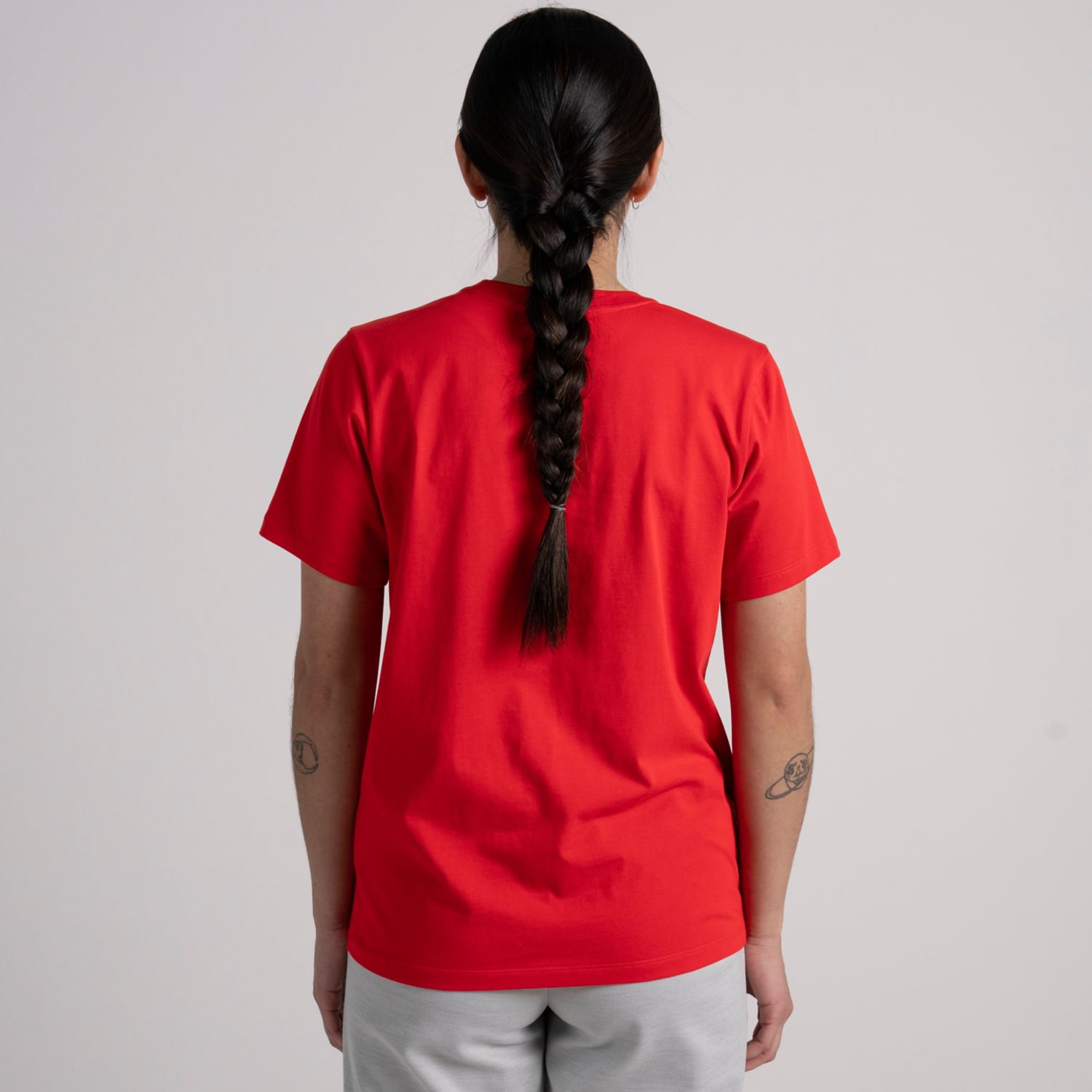 Camiseta Altra Everyday Recycled Mujer Rojas | Chile-98034269