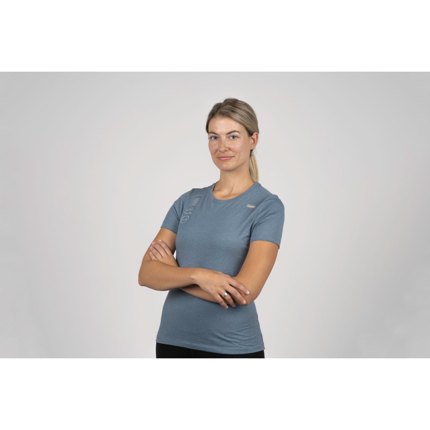 Camiseta Altra Legend Mujer Azules | Chile-45867039