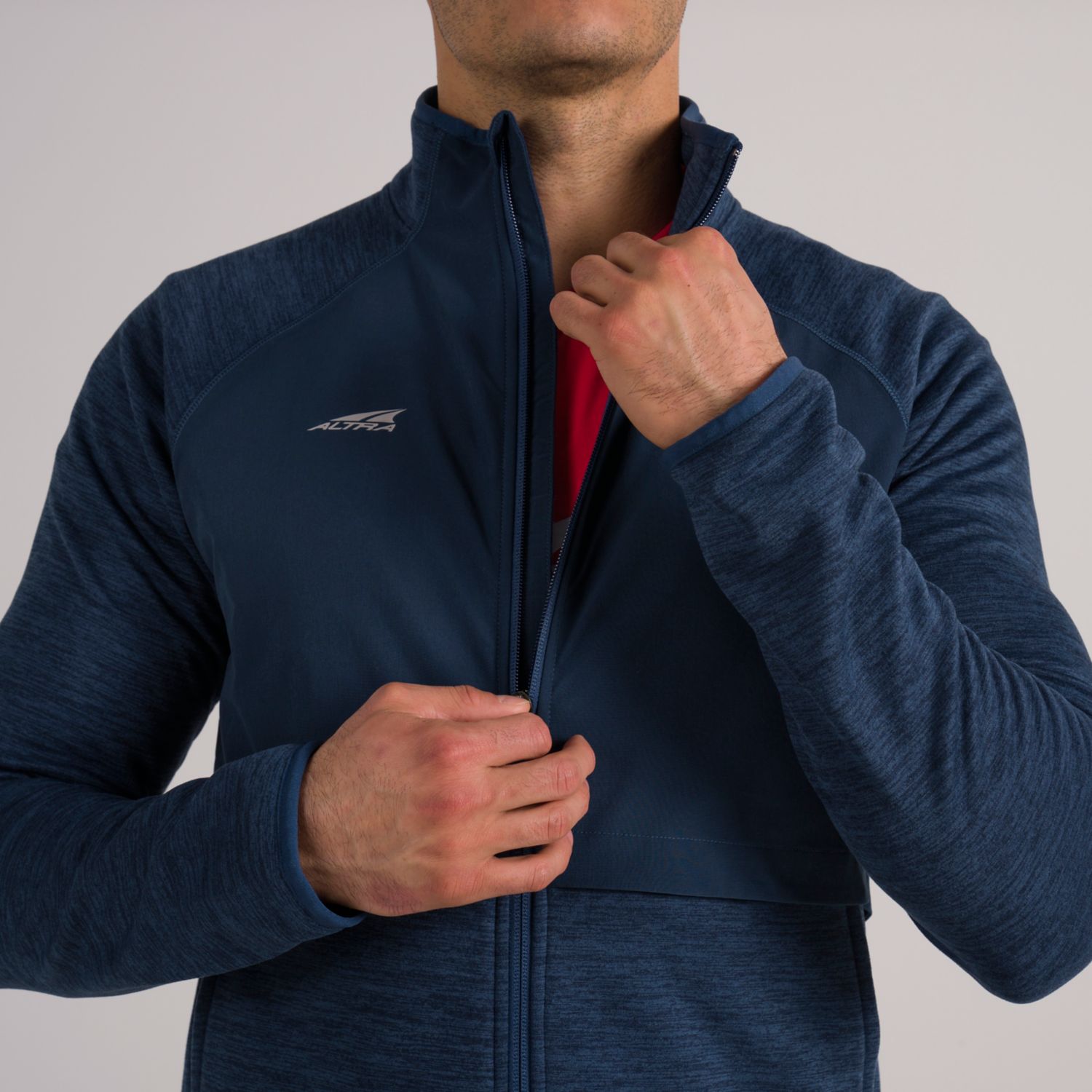 Chaqueta Para Correr Altra Everyday Híbrido Hombre Azules | Chile-28165499