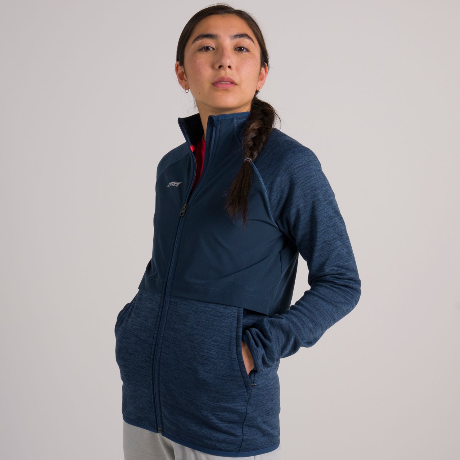 Chaqueta Para Correr Altra Everyday Híbrido Mujer Azules | Chile-46570899