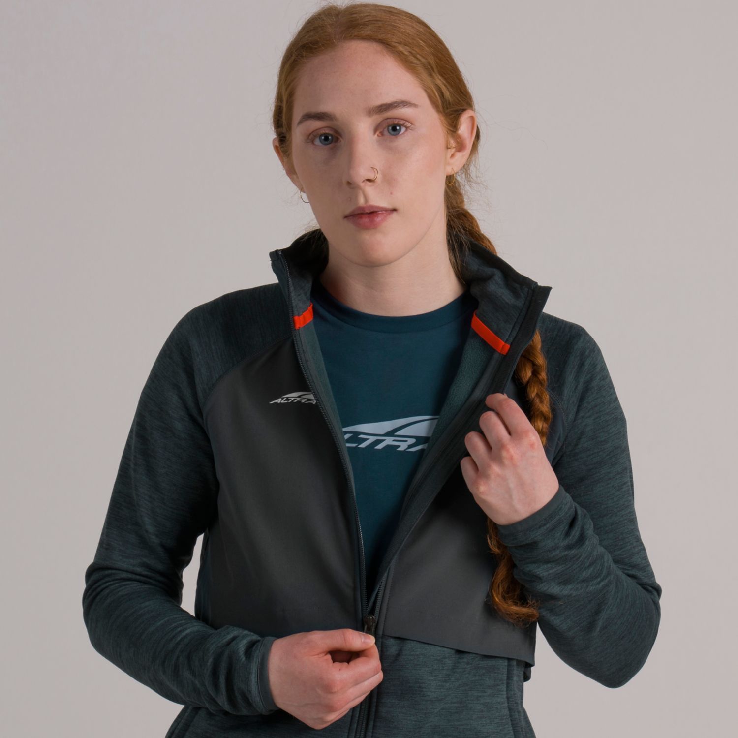 Chaqueta Para Correr Altra Everyday Híbrido Mujer Verde Oscuro | Chile-51709839