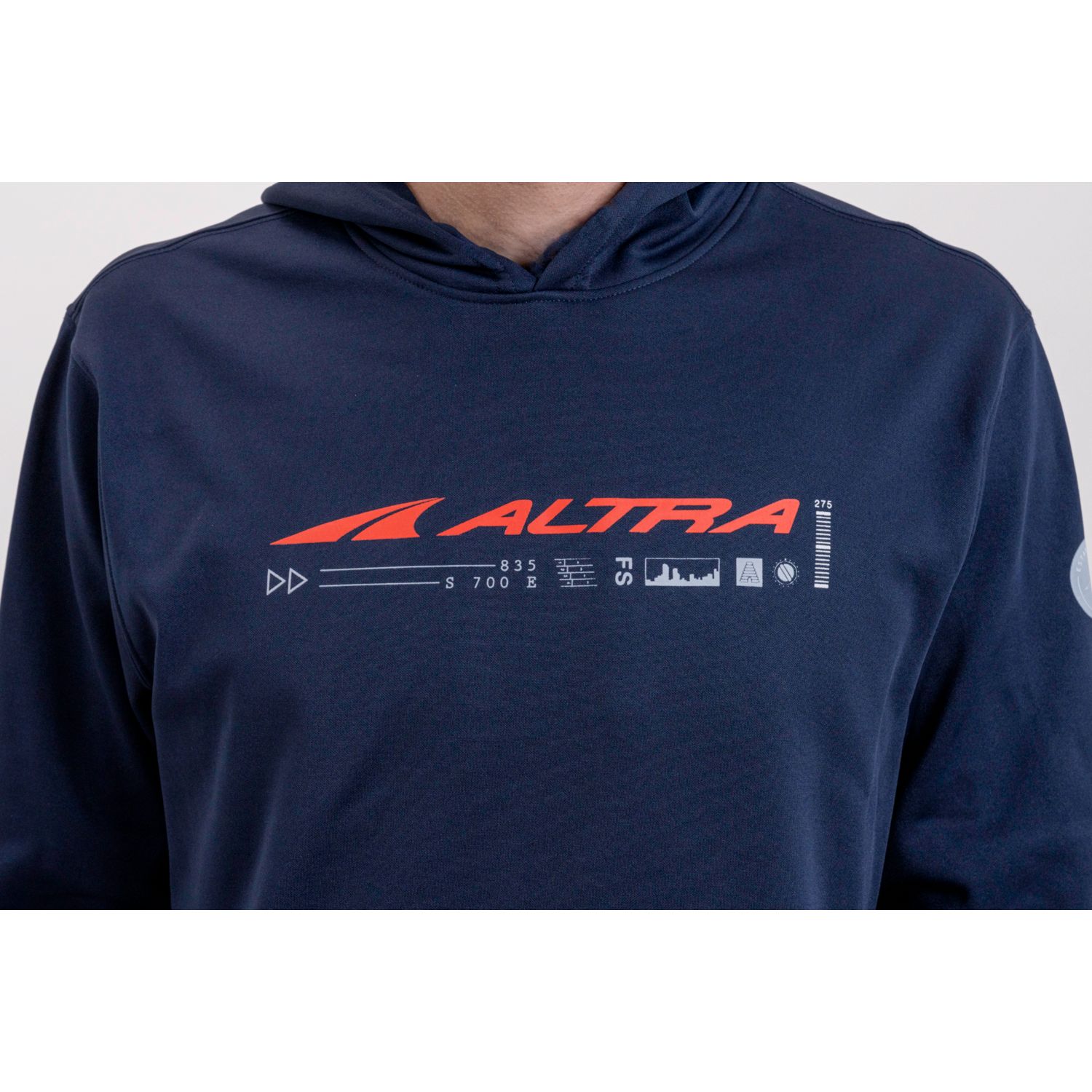 Sudadera Con Capucha Altra Classic Hombre Azul Marino | Chile-92375189