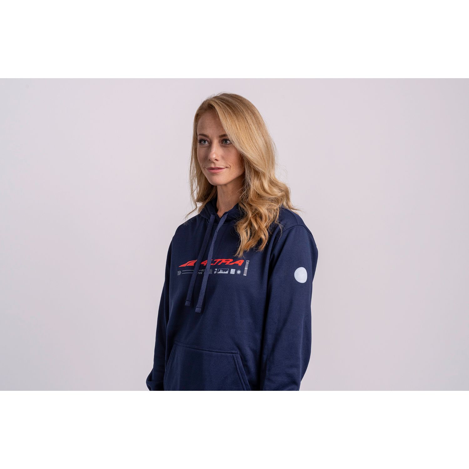 Sudadera Con Capucha Altra Classic Mujer Azul Marino | Chile-17649509