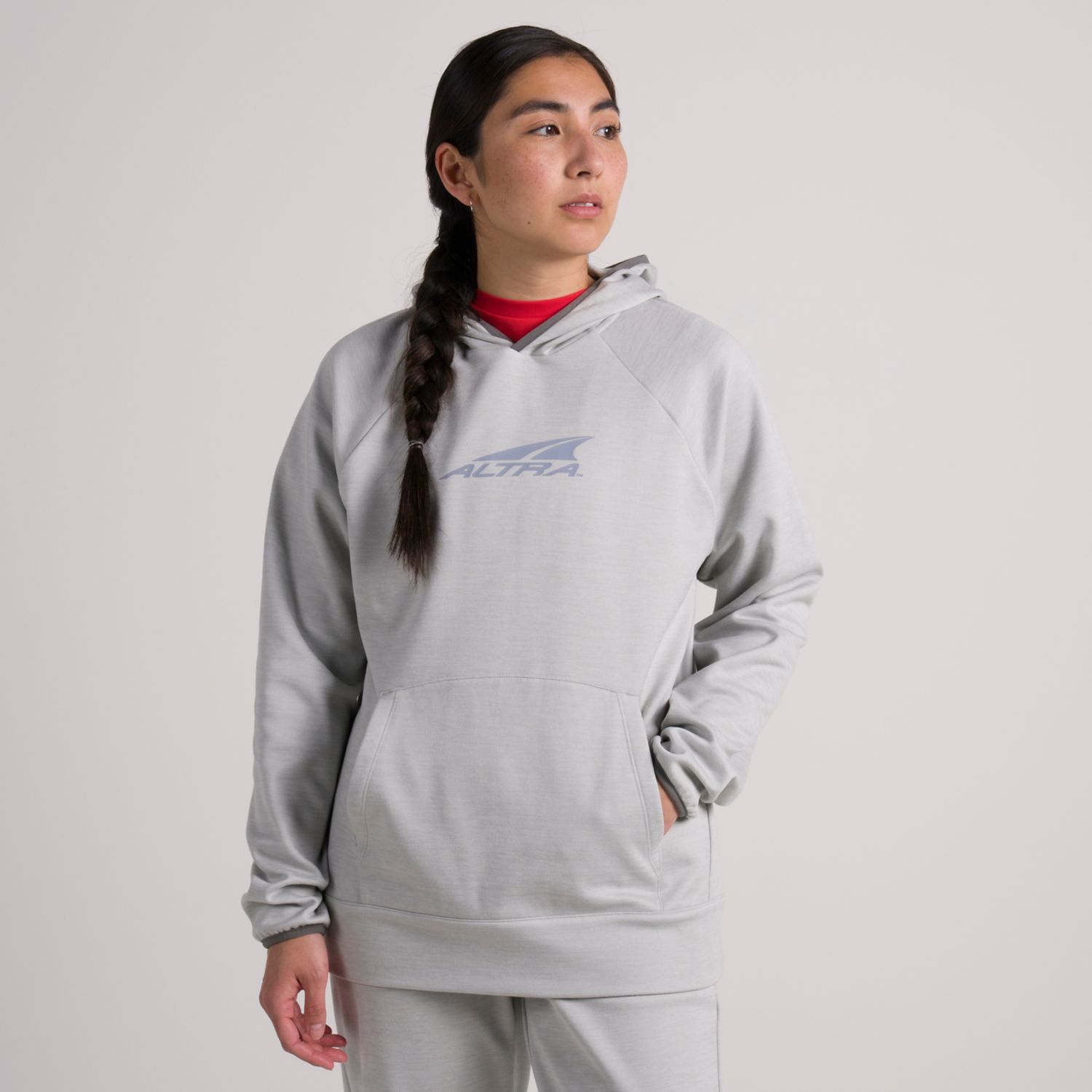 Sudadera Con Capucha Altra Everyday Mujer Gris | Chile-34086719