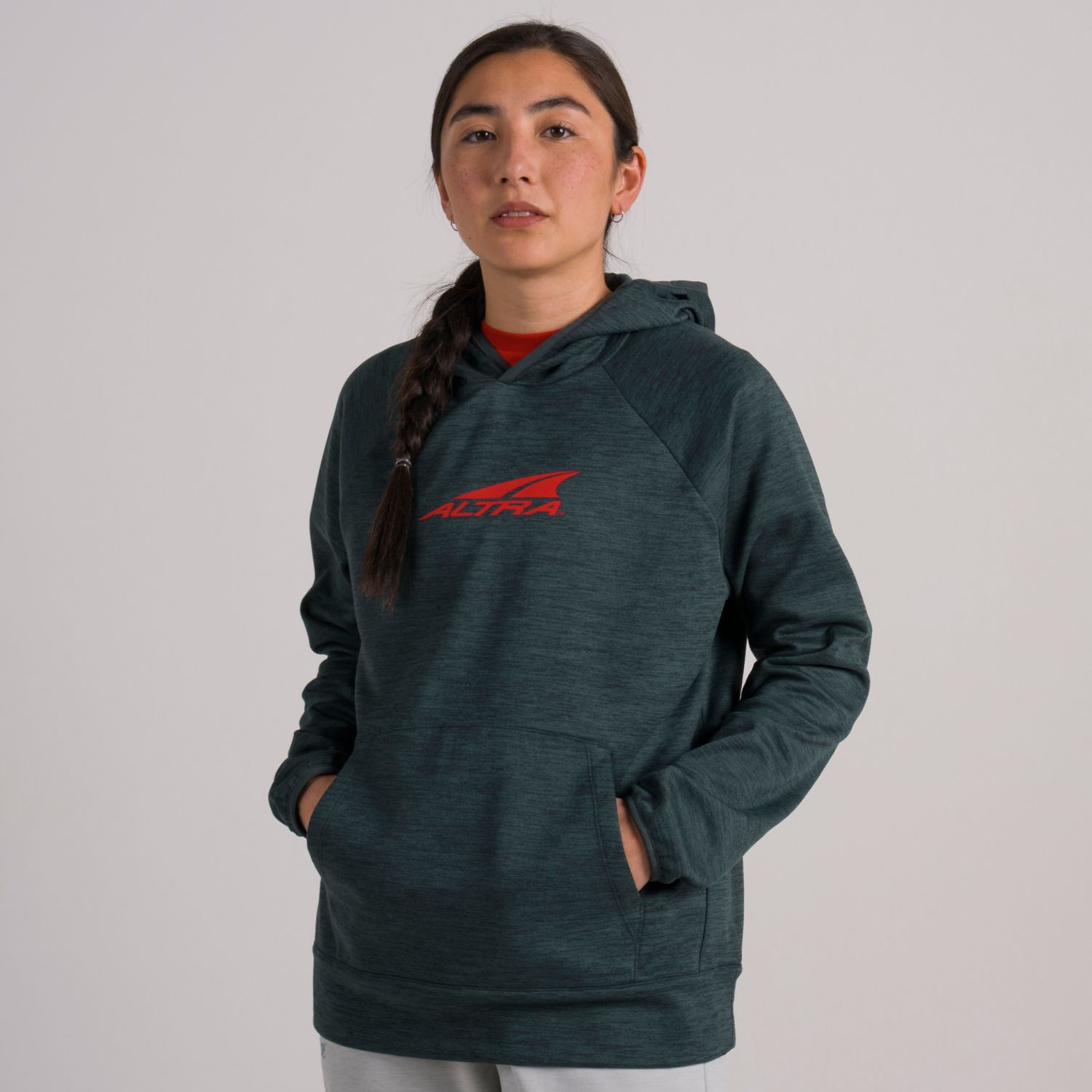 Sudadera Con Capucha Altra Everyday Mujer Verde Oscuro | Chile-57893149