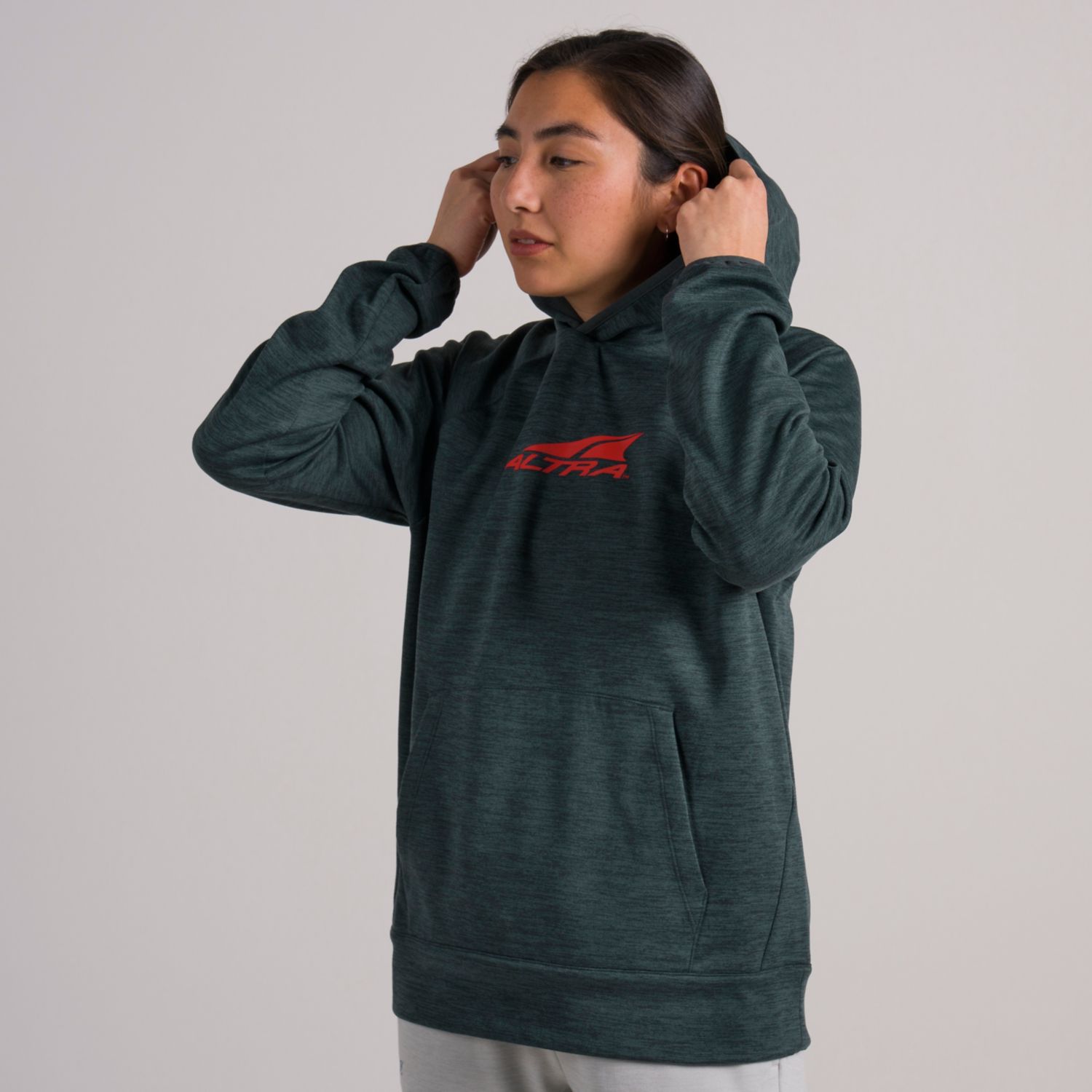 Sudadera Con Capucha Altra Everyday Mujer Verde Oscuro | Chile-57893149