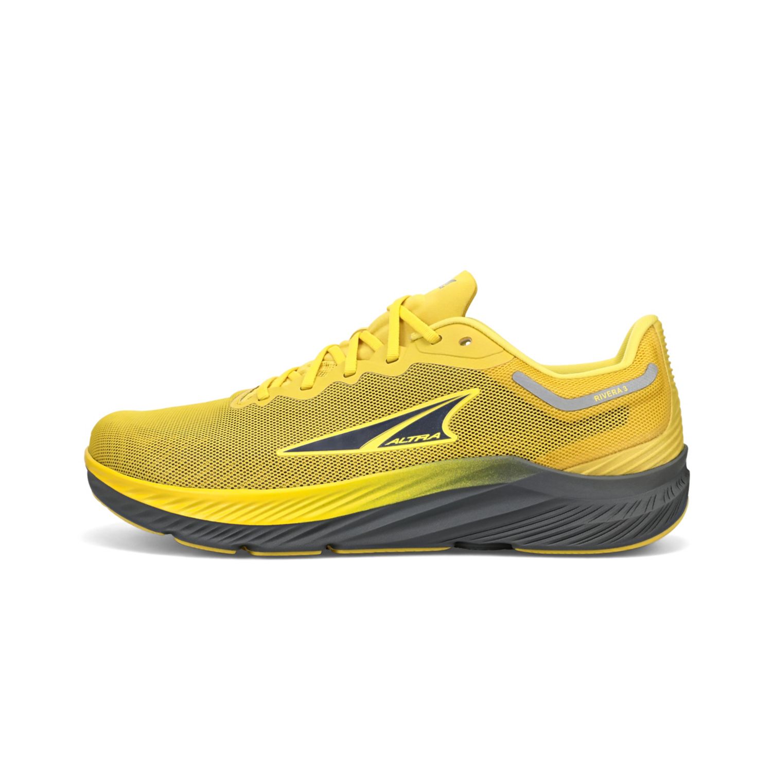 Zapatillas Altra Rivera 3 Hombre Gris Amarillo | Chile-90728149