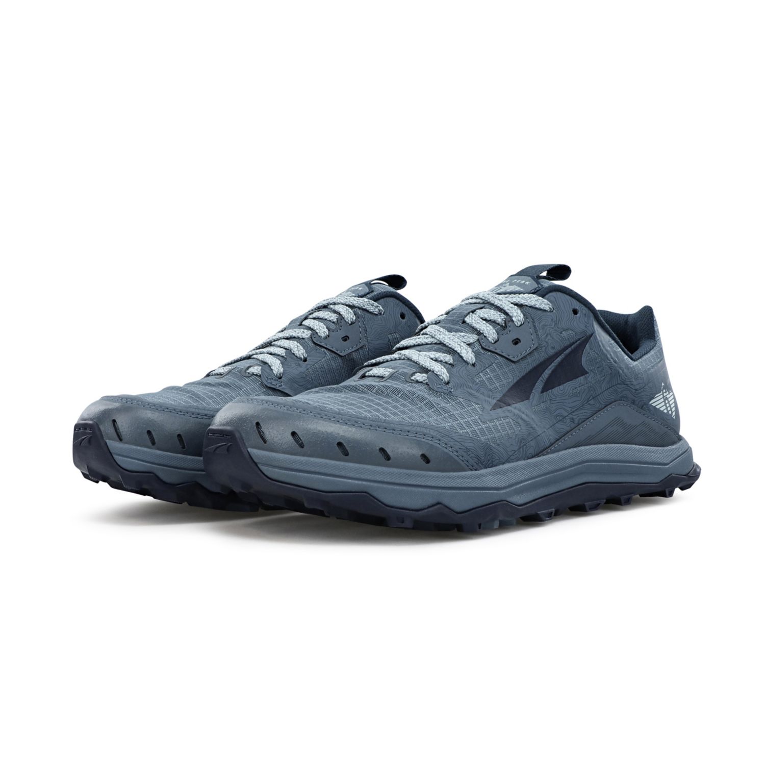 Zapatillas De Trail Running Altra Lone Peak 6 Mujer Azul Marino Azules Claro | Chile-01234799