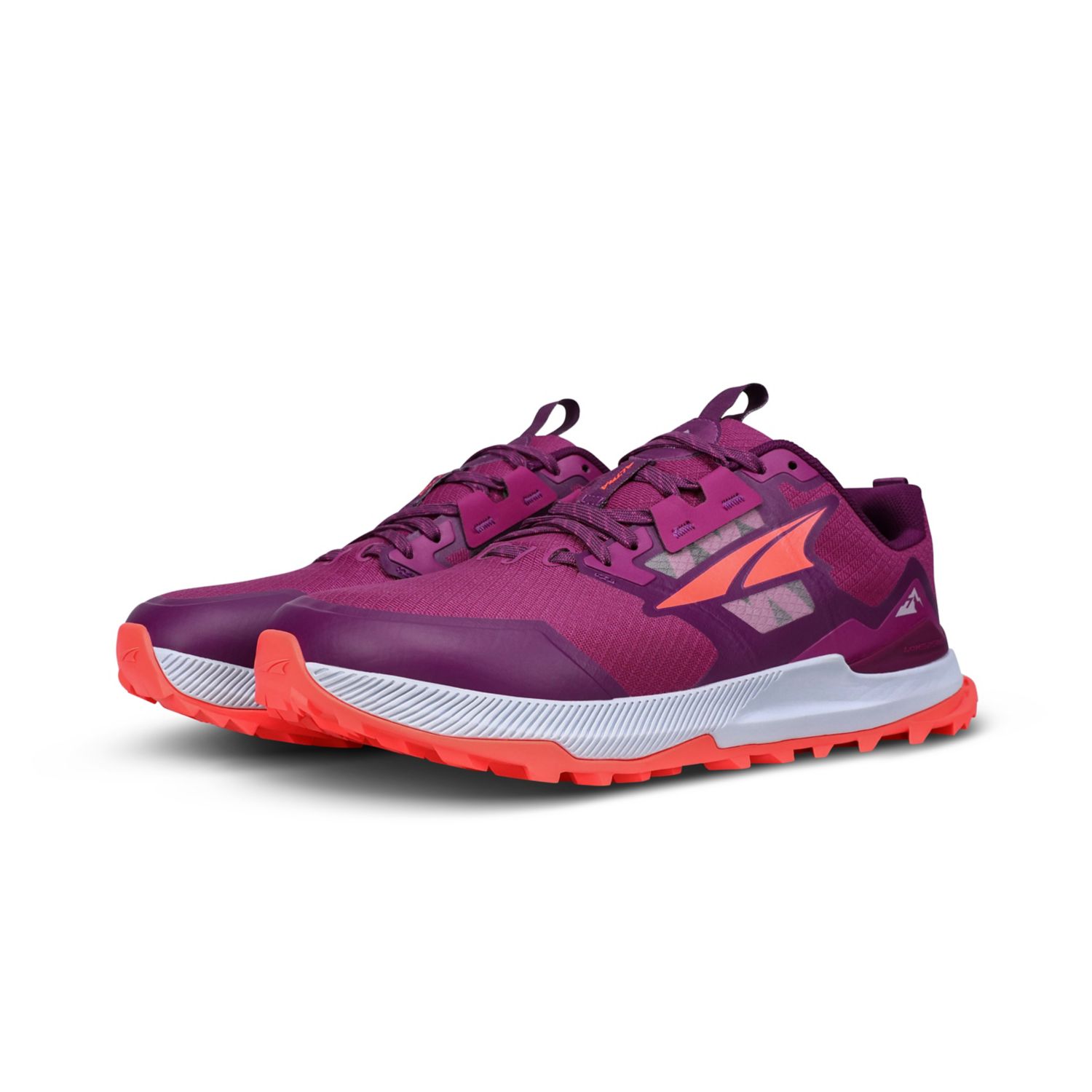 Zapatillas De Trail Running Altra Lone Peak 7 Mujer Moradas Naranjas | Chile-03251949