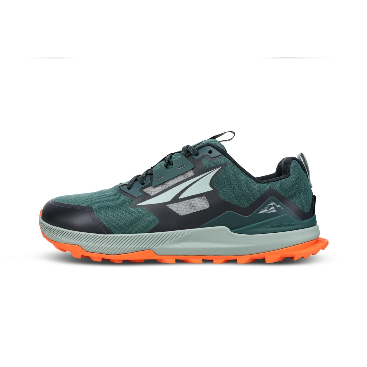 Zapatillas De Trail Running Altra Lone Peak 7 Hombre Verde Negras Naranjas | Chile-24768539