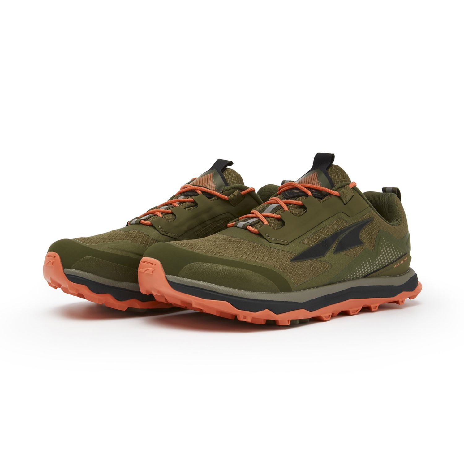 Zapatillas De Trail Running Altra Lone Peak All-wthr Low Mujer Verde Oliva | Chile-79803129