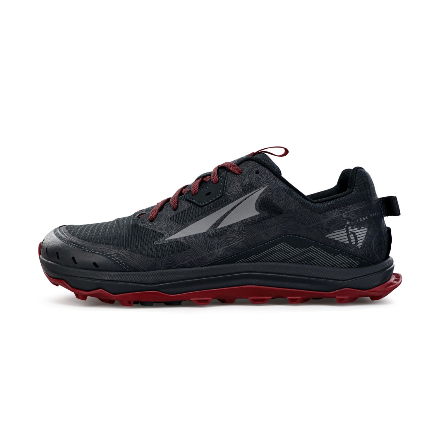 Zapatillas De Trail Running Altra Lone Peak 6 Hombre Negras Gris | Chile-96234019