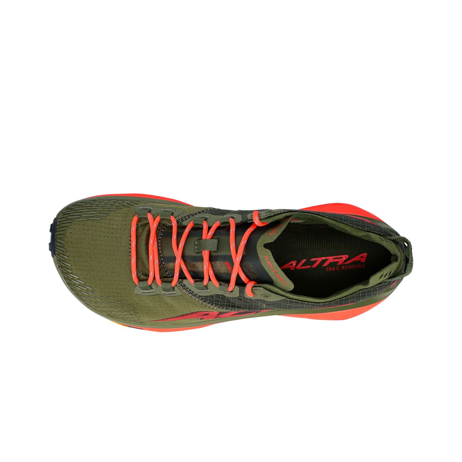 Zapatillas De Trail Running Altra Mont Blanc Hombre Verde Oliva | Chile-31750469