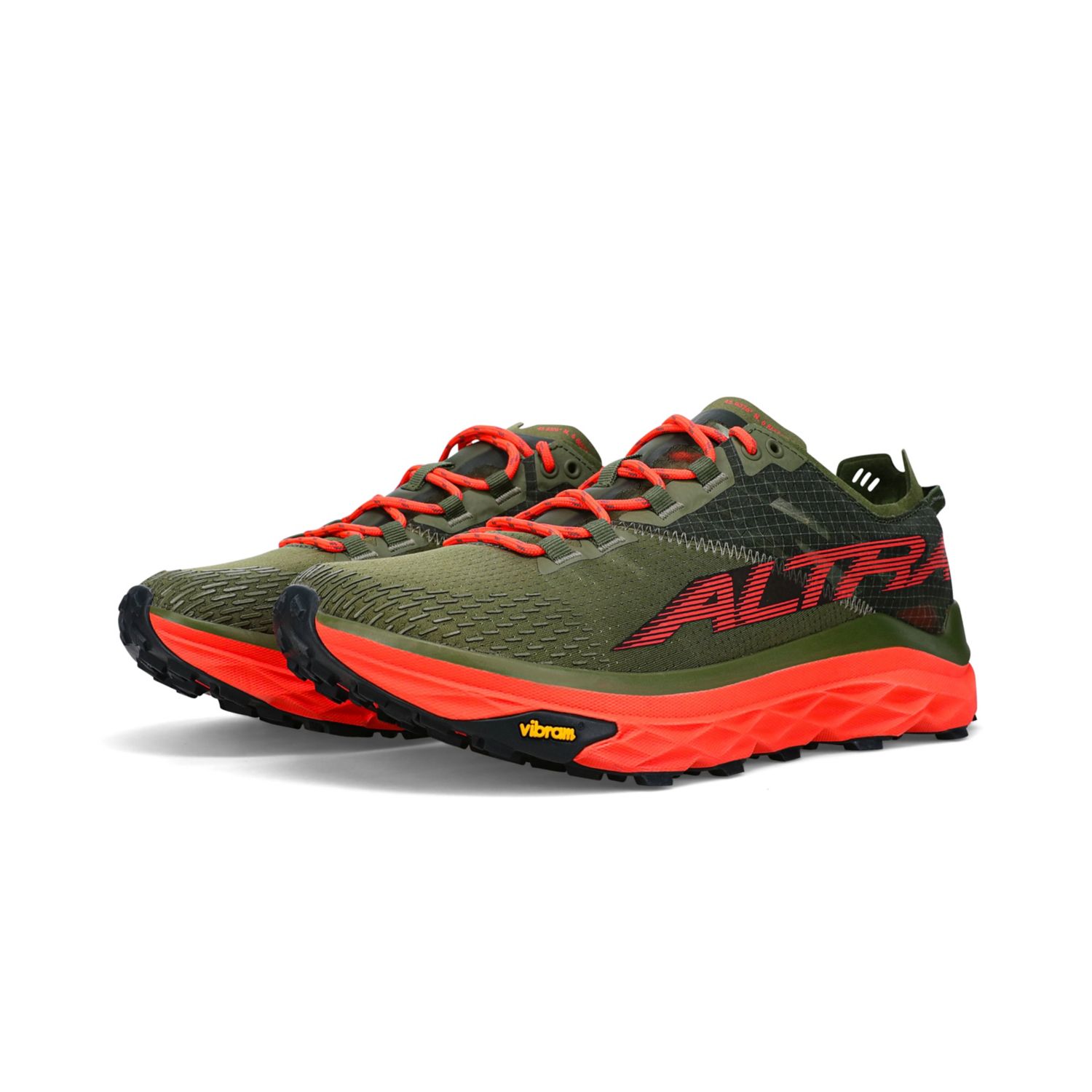 Zapatillas De Trail Running Altra Mont Blanc Hombre Verde Oliva | Chile-31750469