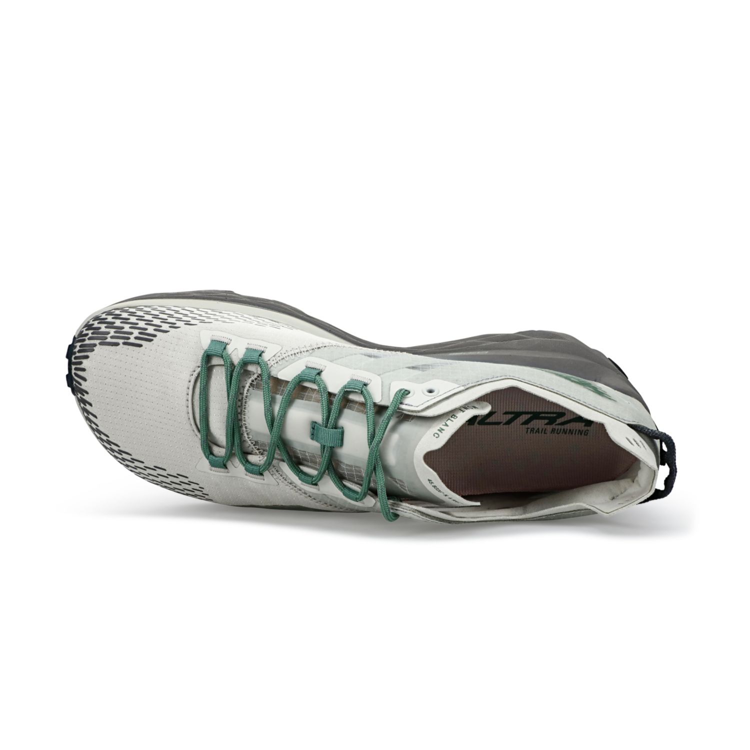 Zapatillas De Trail Running Altra Mont Blanc Hombre Gris Verde | Chile-47985369