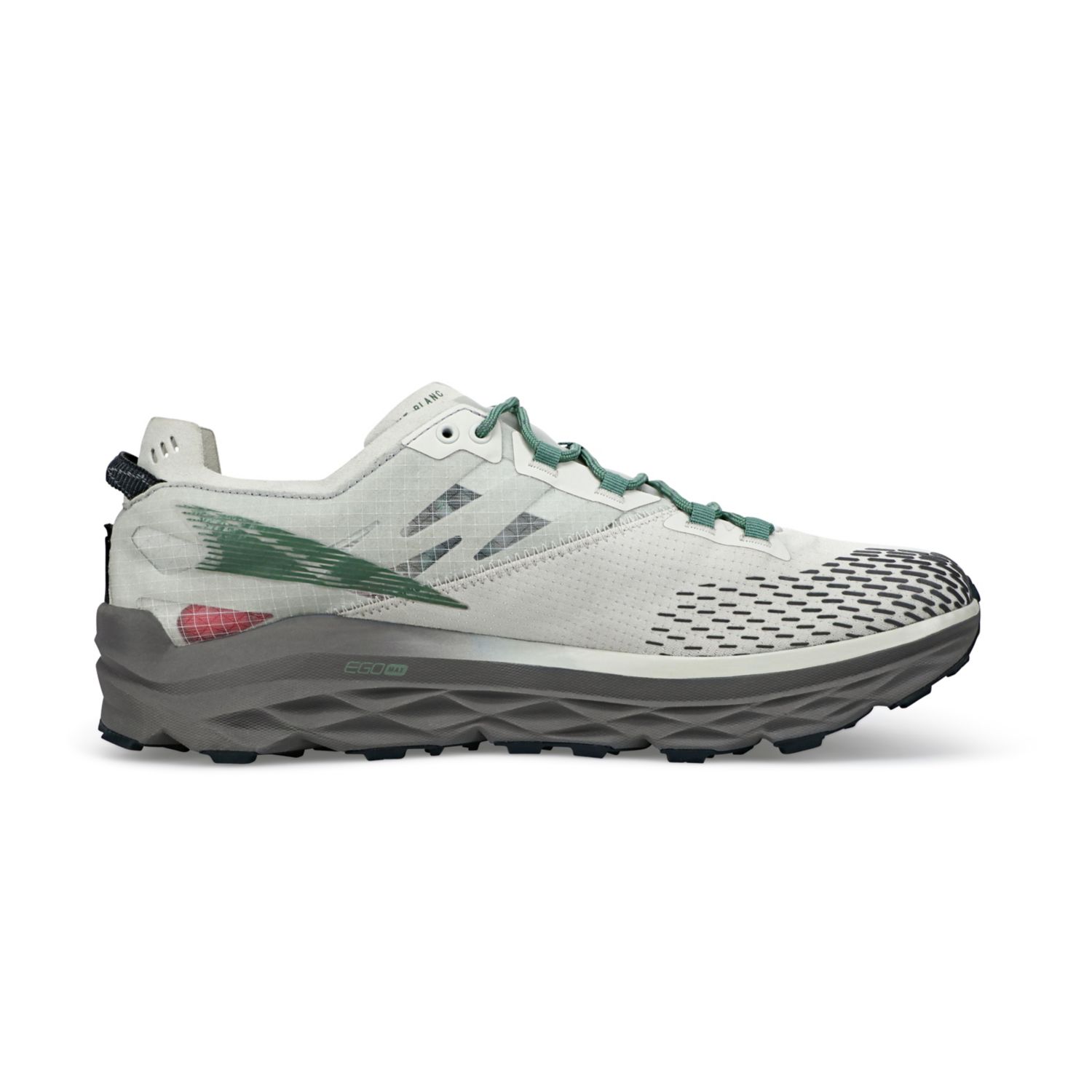 Zapatillas De Trail Running Altra Mont Blanc Hombre Gris Verde | Chile-47985369