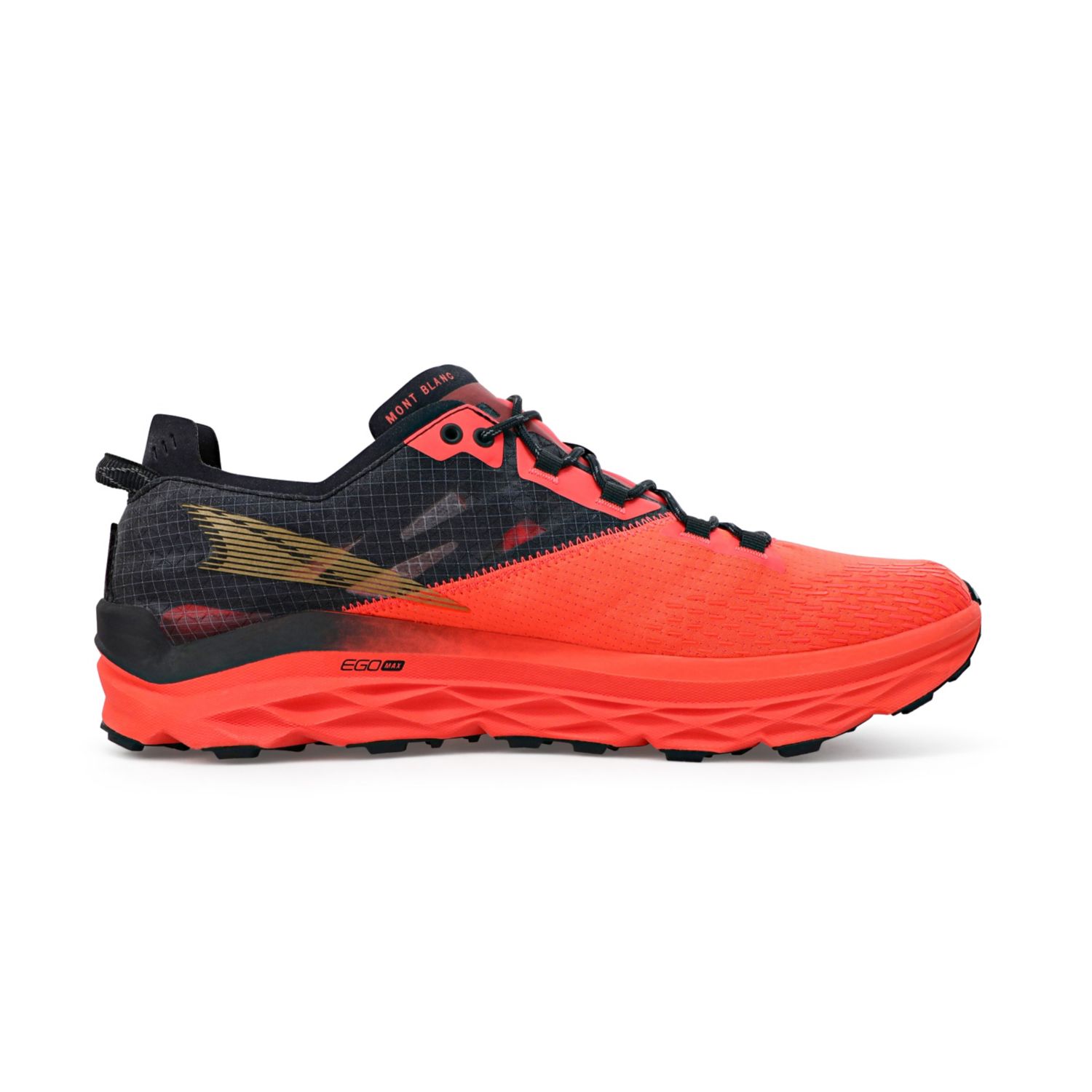 Zapatillas De Trail Running Altra Mont Blanc Mujer Coral Negras | Chile-76924139