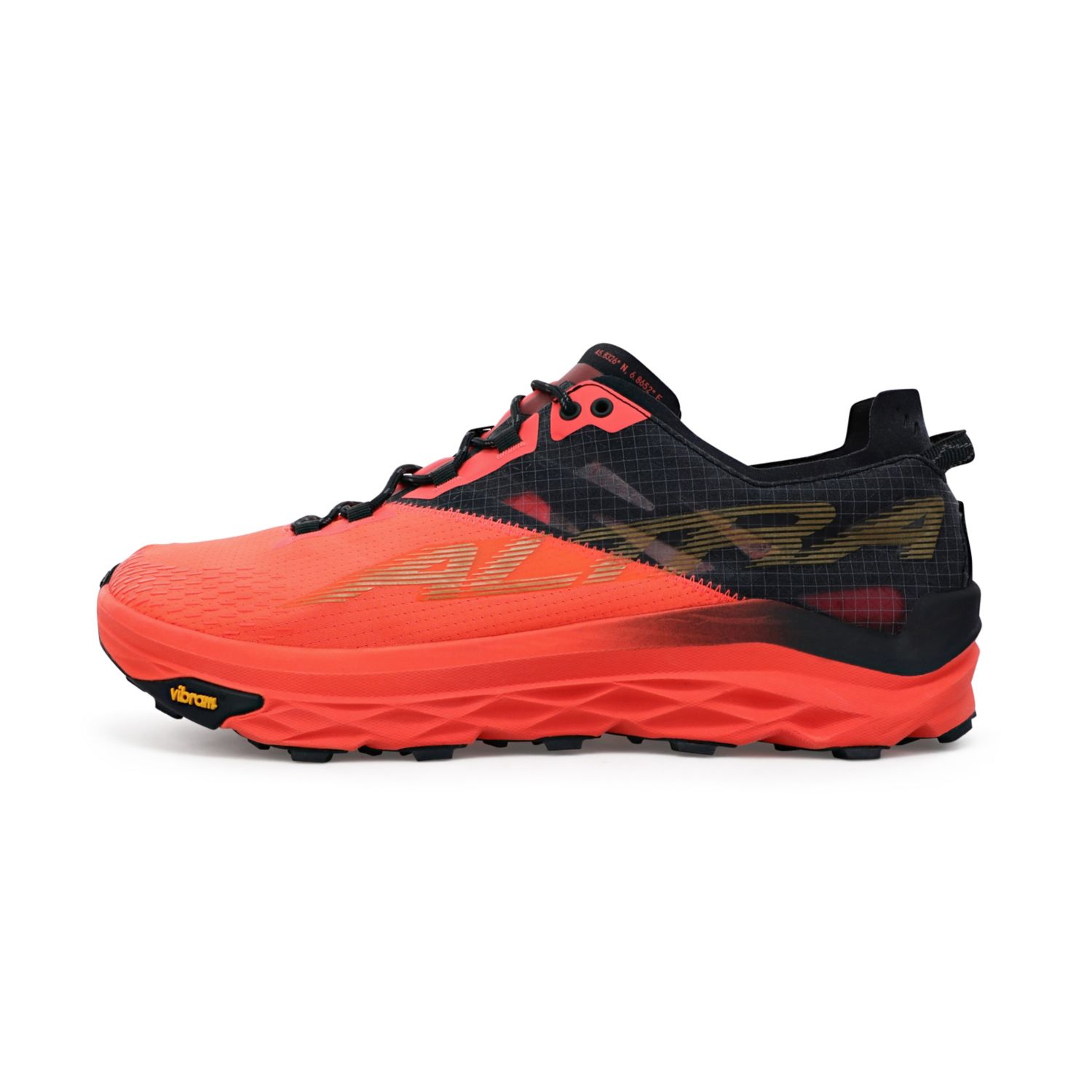 Zapatillas De Trail Running Altra Mont Blanc Mujer Coral Negras | Chile-76924139