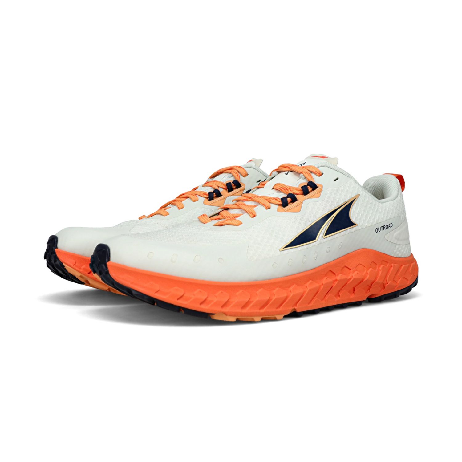 Zapatillas De Trail Running Altra Outroad Hombre Blancas Naranjas | Chile-16023979