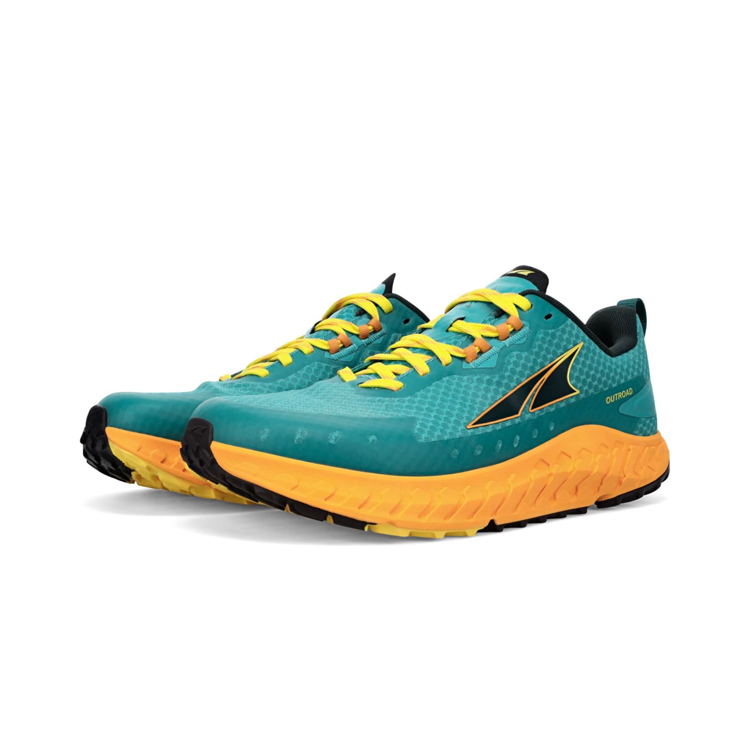 Zapatillas De Trail Running Altra Outroad Mujer Turquesa Amarillo | Chile-74651209