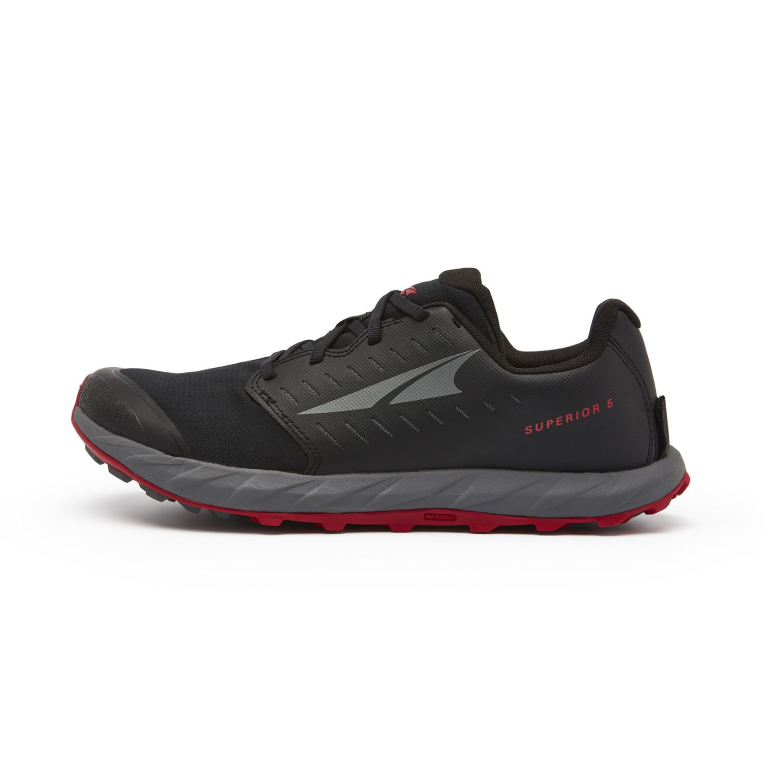 Zapatillas De Trail Running Altra Superior 5 Hombre Negras Rojas | Chile-46915219