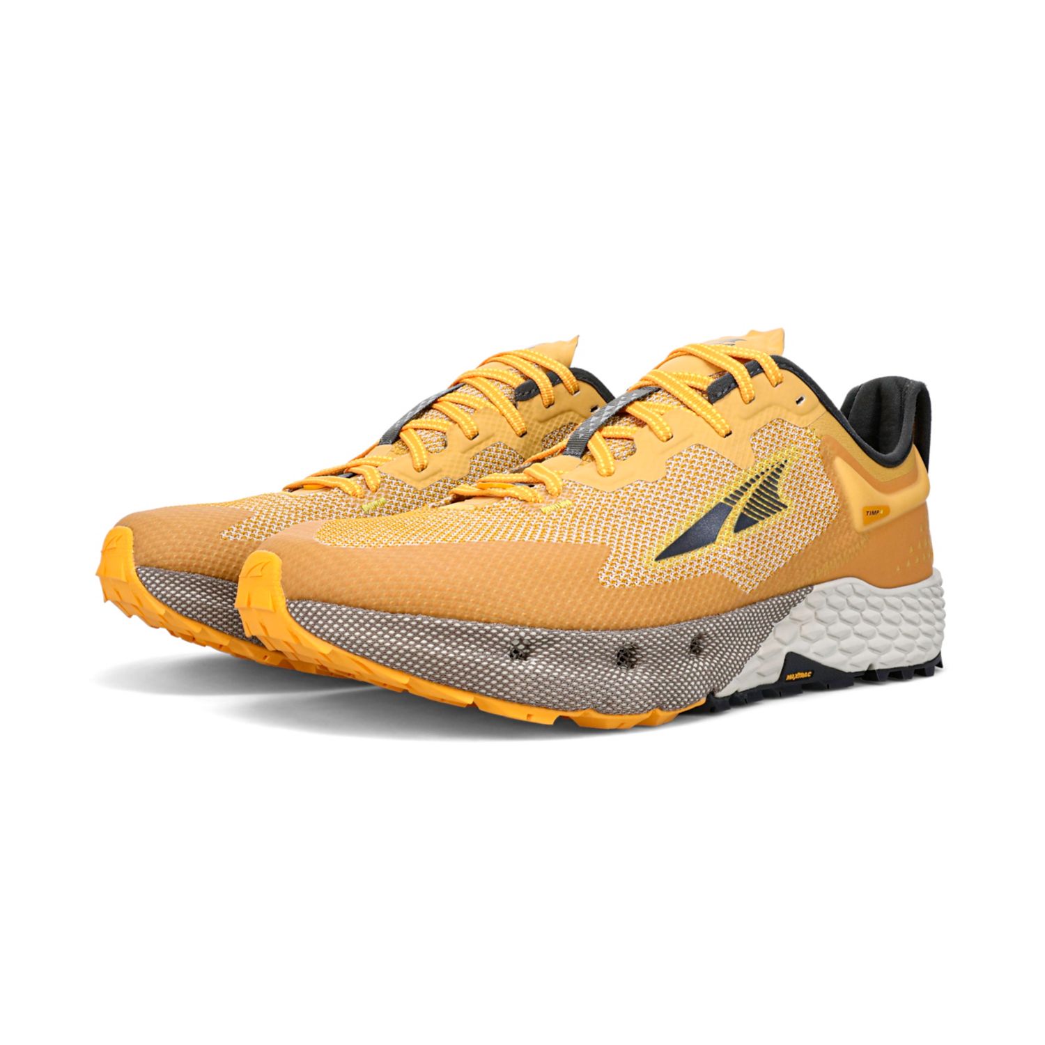 Zapatillas De Trail Running Altra Timp 4 Hombre Gris Amarillo | Chile-21653879