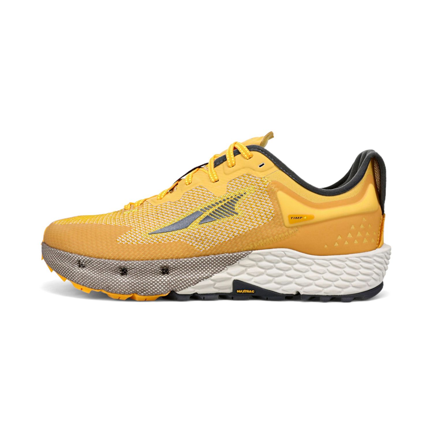 Zapatillas De Trail Running Altra Timp 4 Hombre Gris Amarillo | Chile-21653879