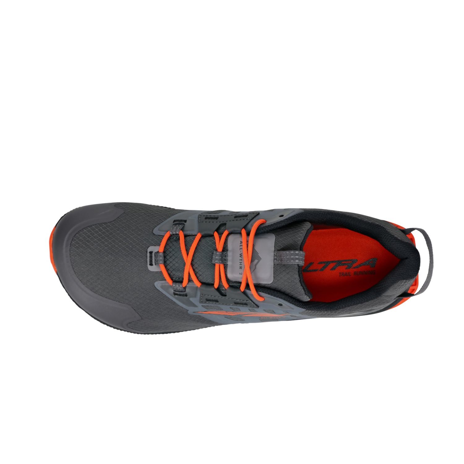 Zapatos De Senderismo Altra Lone Peak All-wthr Low 2 Hombre Gris Naranjas | Chile-06597439