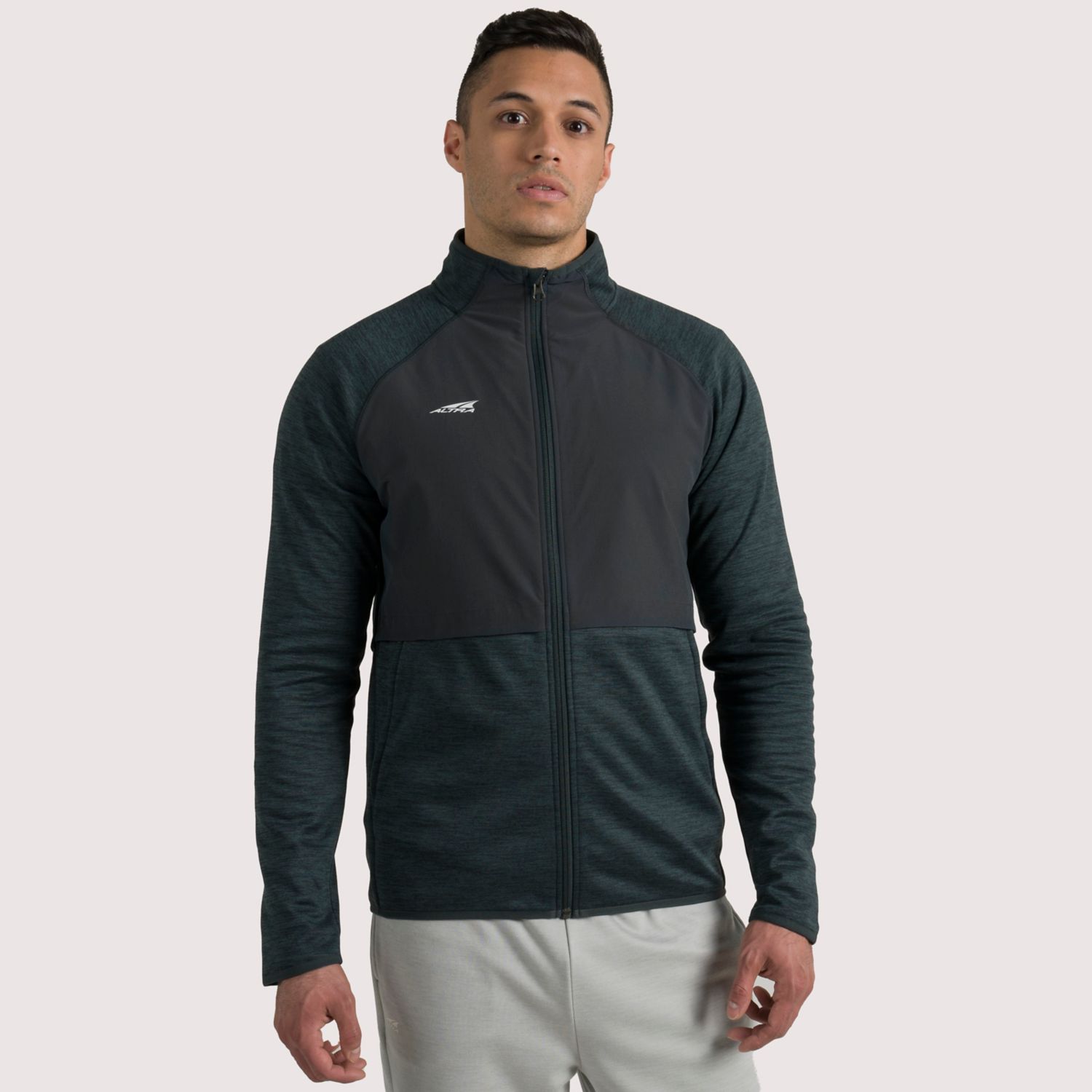 Chaqueta Para Correr Altra Everyday Híbrido Hombre Verde Oscuro | Chile-15867939