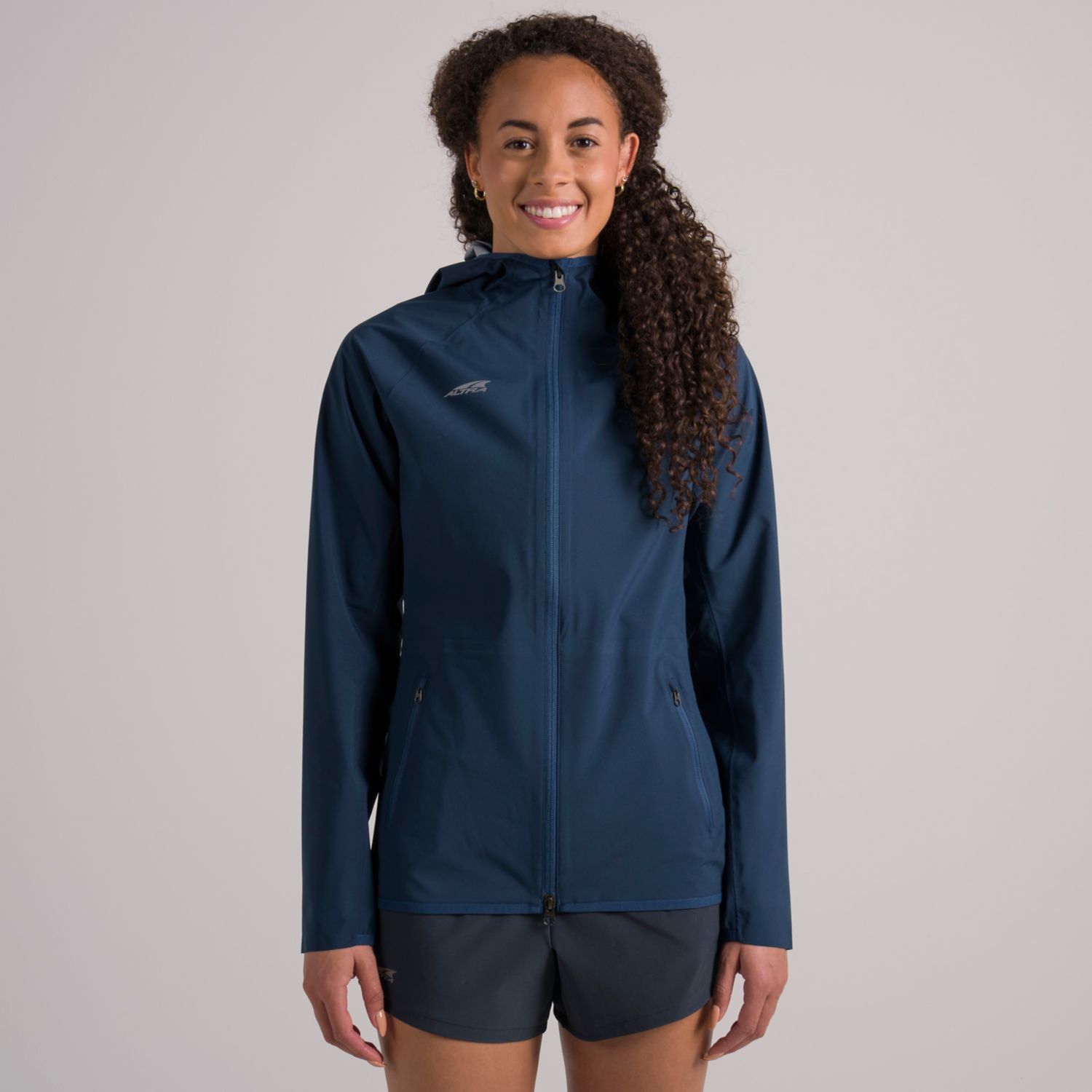 Chaqueta Para Correr Altra Impermeables Mujer Azules | Chile-20645989