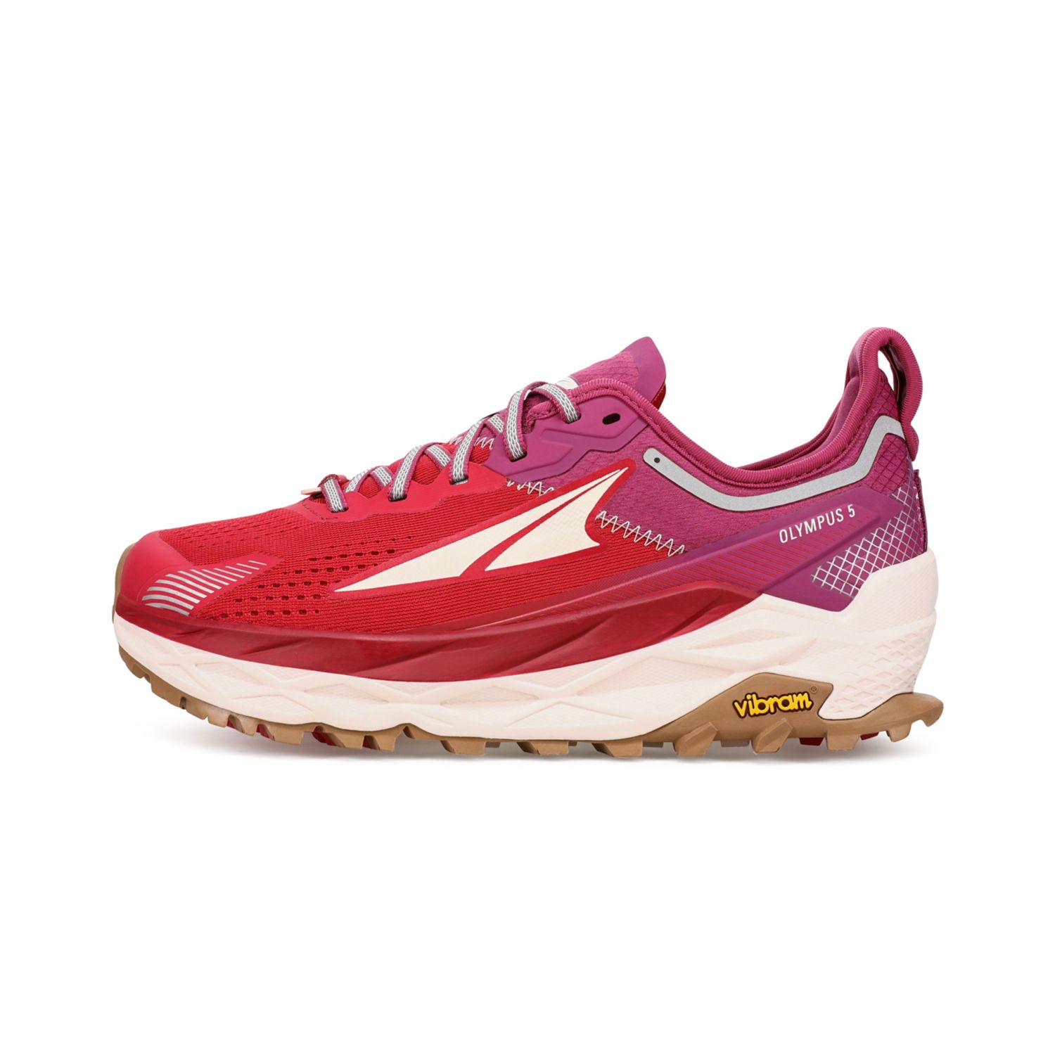 Zapatillas De Trail Running Altra Olympus 5 Mujer Rojas Moradas | Chile-32907469