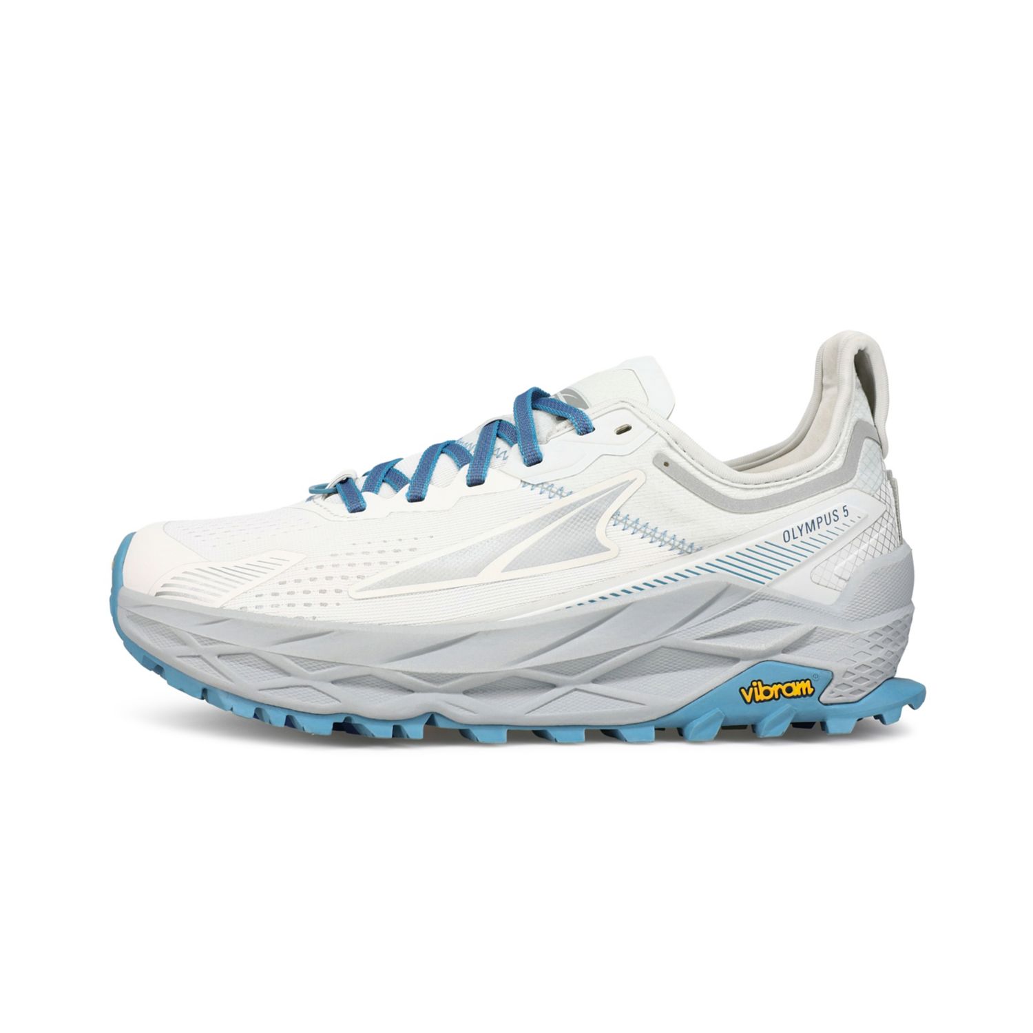 Zapatillas De Trail Running Altra Olympus 5 Mujer Blancas Azules | Chile-79416539