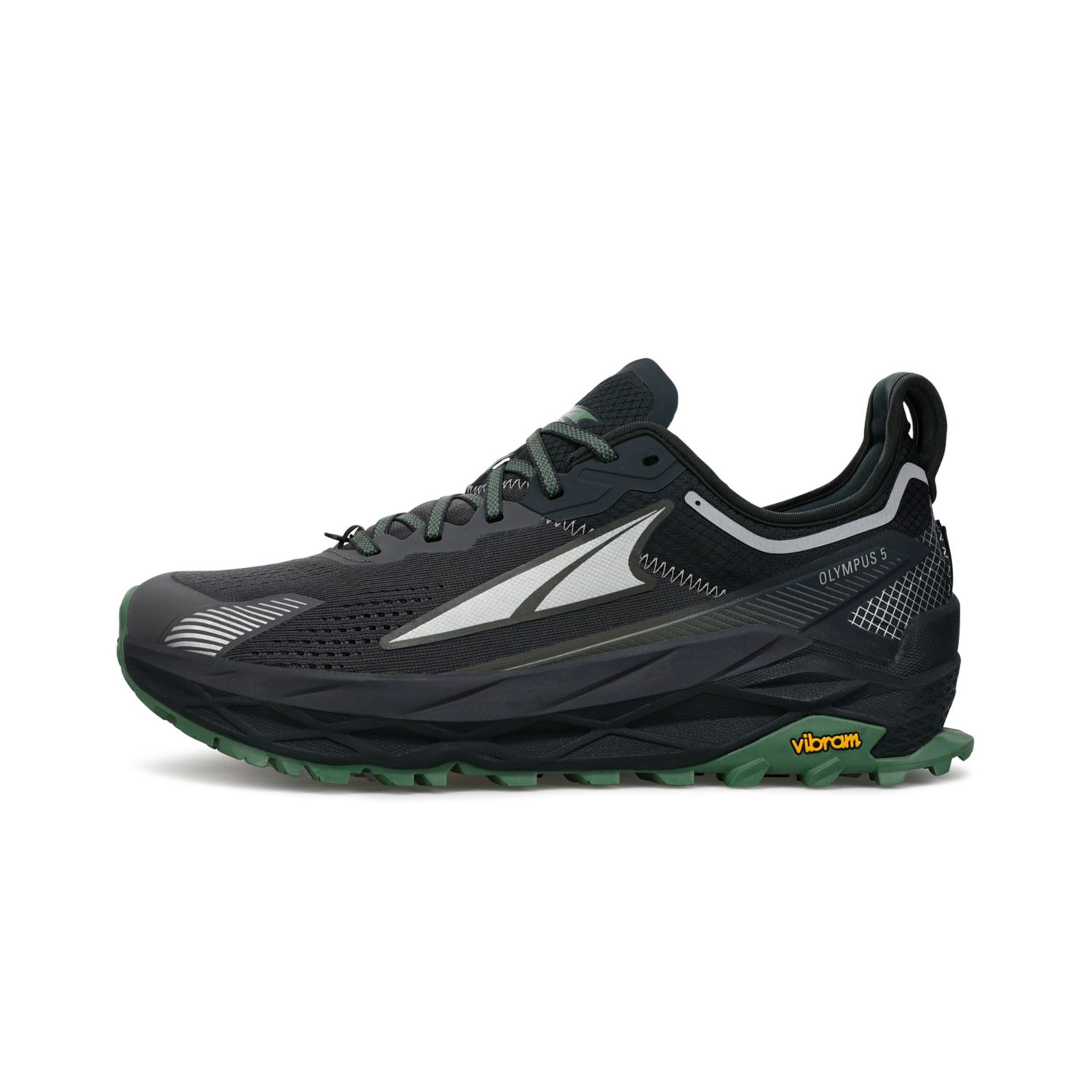 Zapatillas De Trail Running Altra Olympus 5 Hombre Negras Gris | Chile-91258049