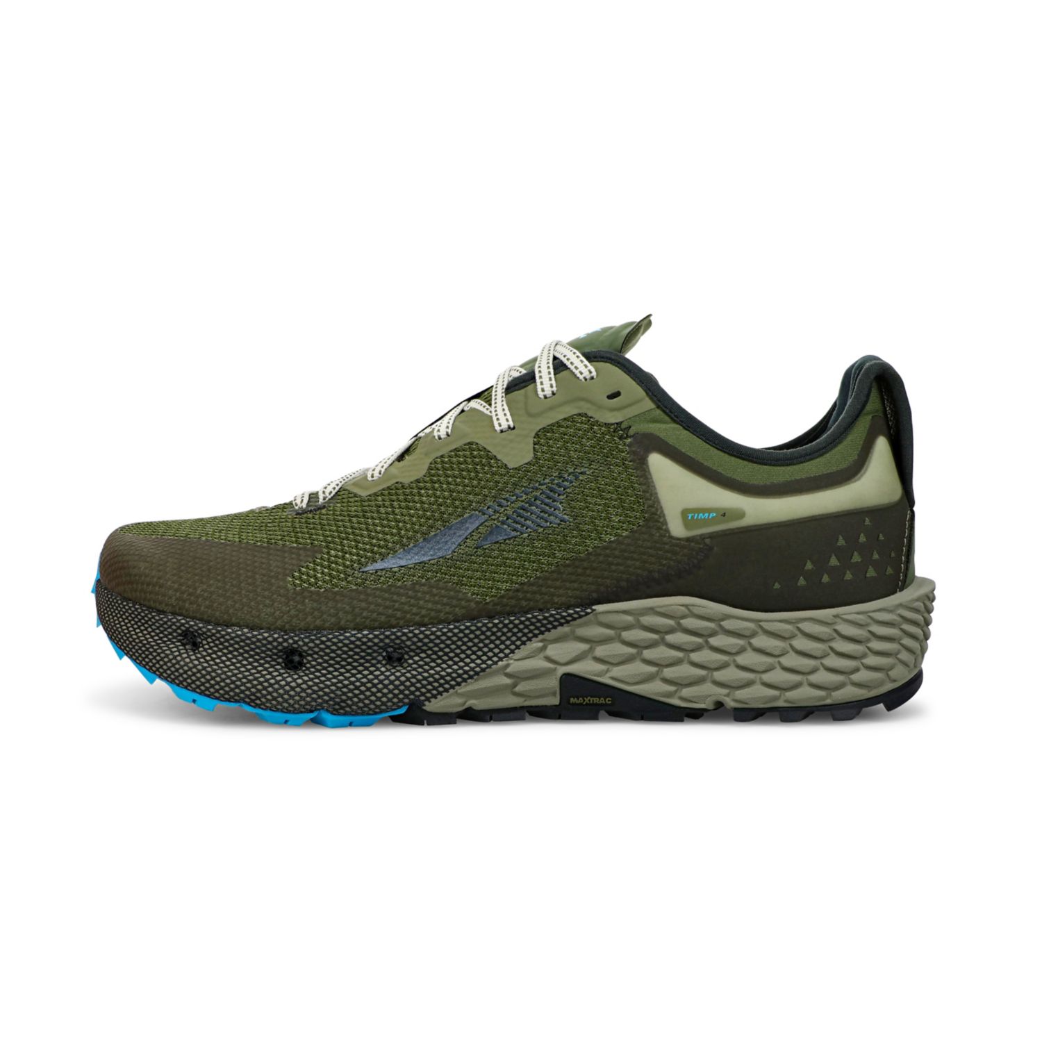 Zapatillas De Trail Running Altra Timp 4 Hombre Verde Oliva | Chile-52618349